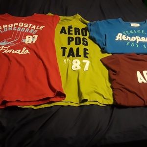 Lot of 4 Aeropostale T-shirts